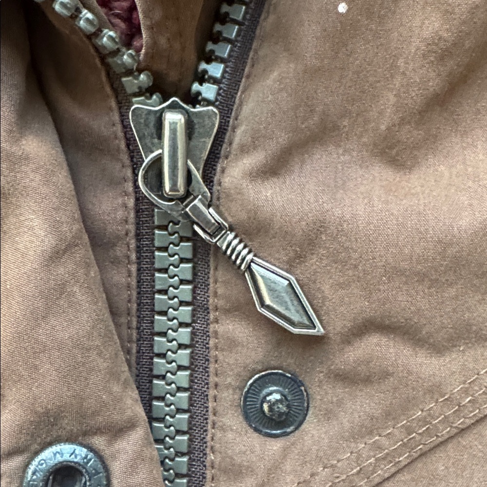 Vintage L.L. Bean Brown Baxter State Parka with Detachable Hood Women’s Large - Picture 9 of 11